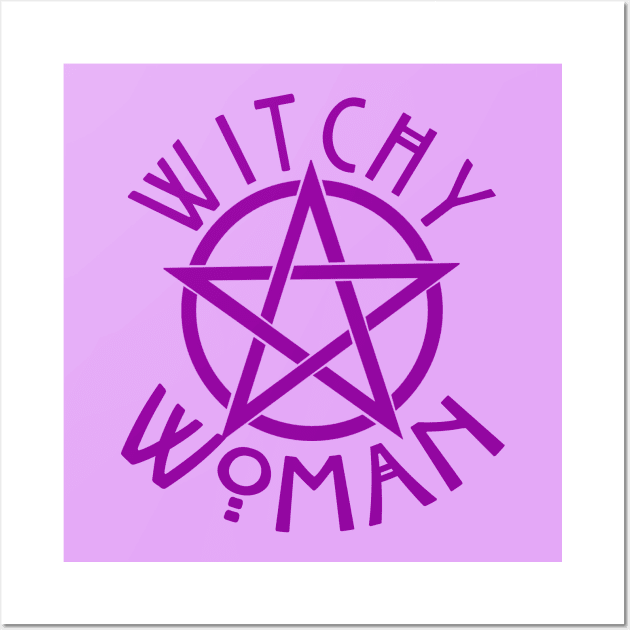 Witchy Woman Wall Art by Scarebaby